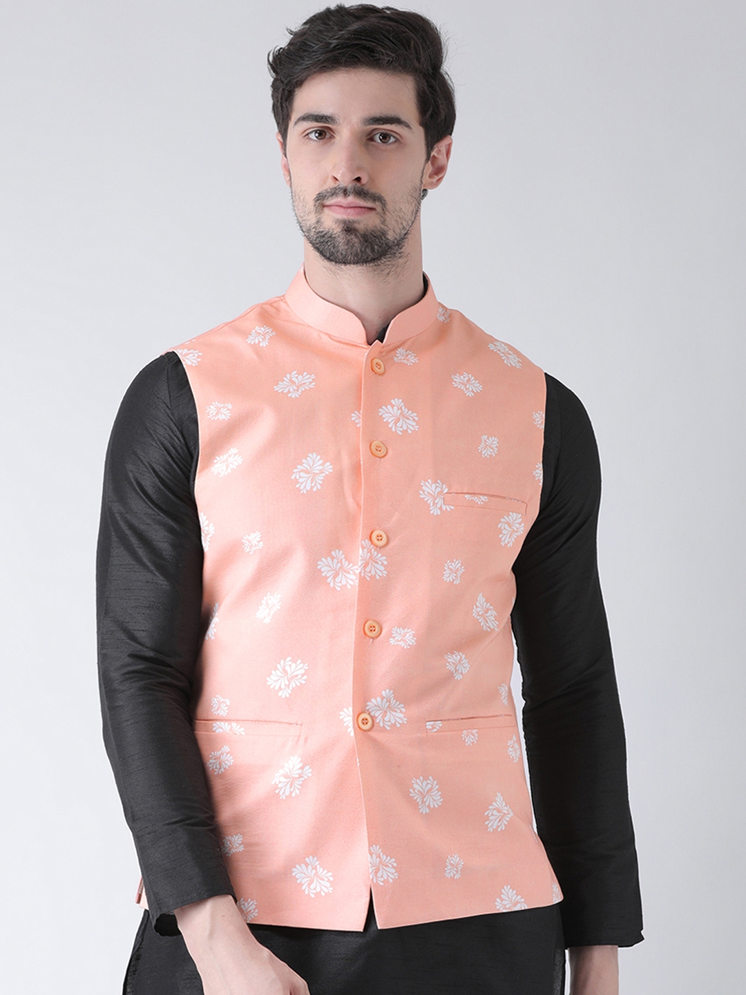 Peach discount colour waistcoat