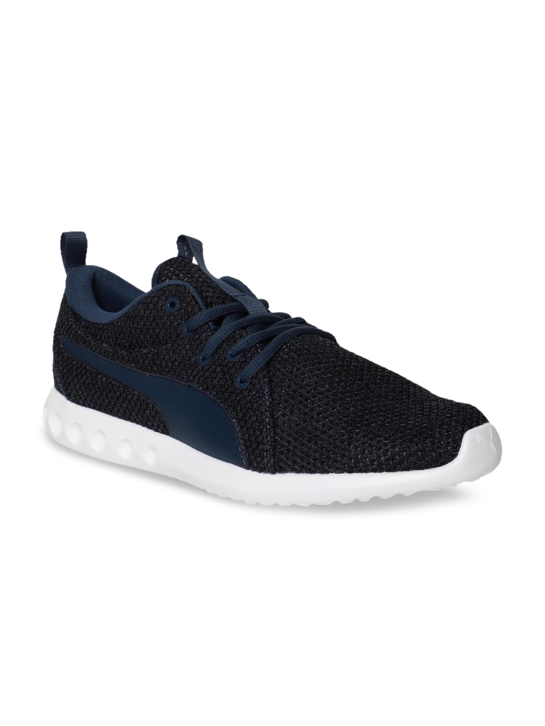 Buy Puma Men Blue Textile Carson 2 Nature Knit Mid Top Running Shoes - Shoes 10262137 | Myntra