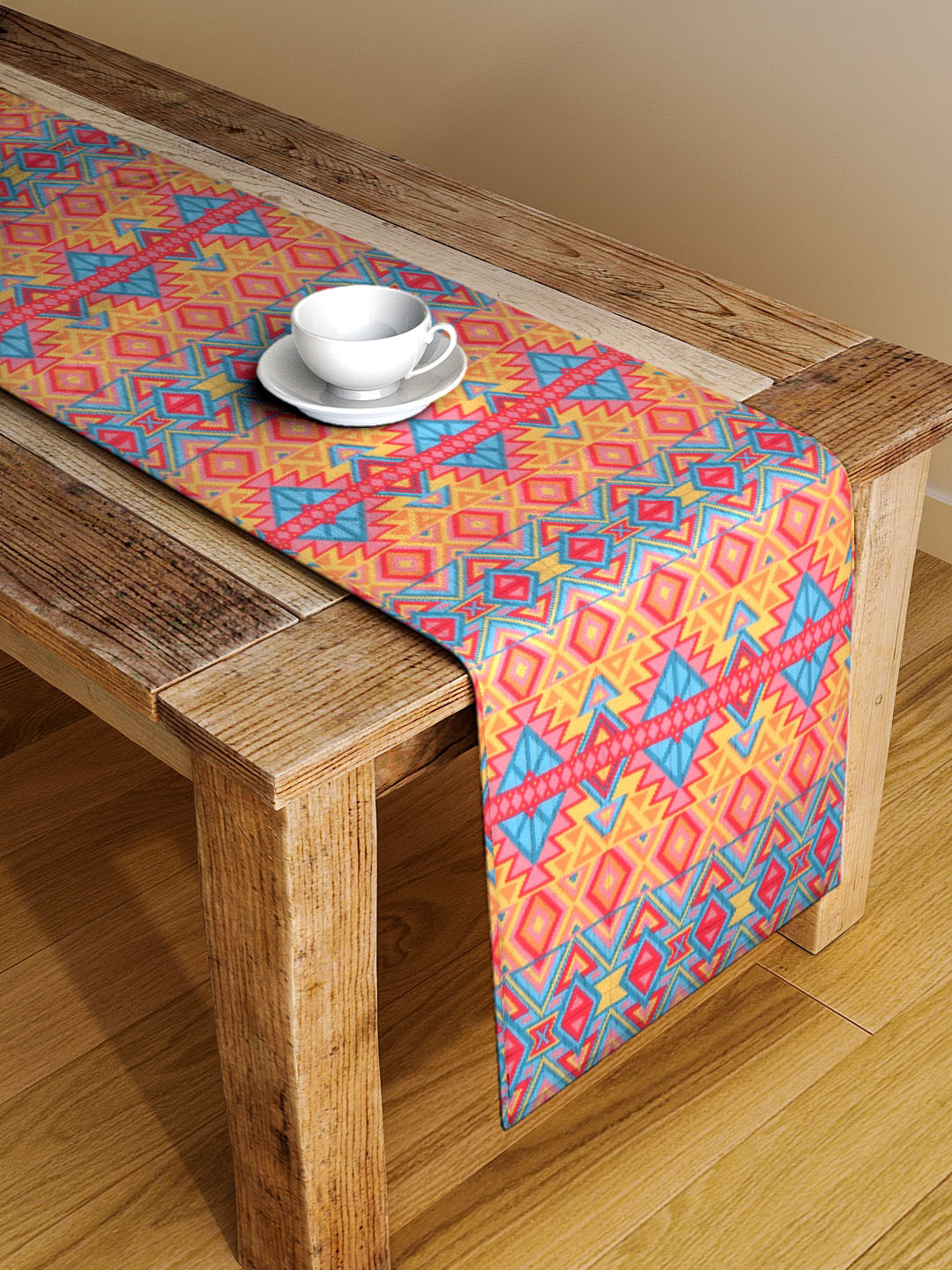 Alina decor Multicoloured Digital Printed Table Runner