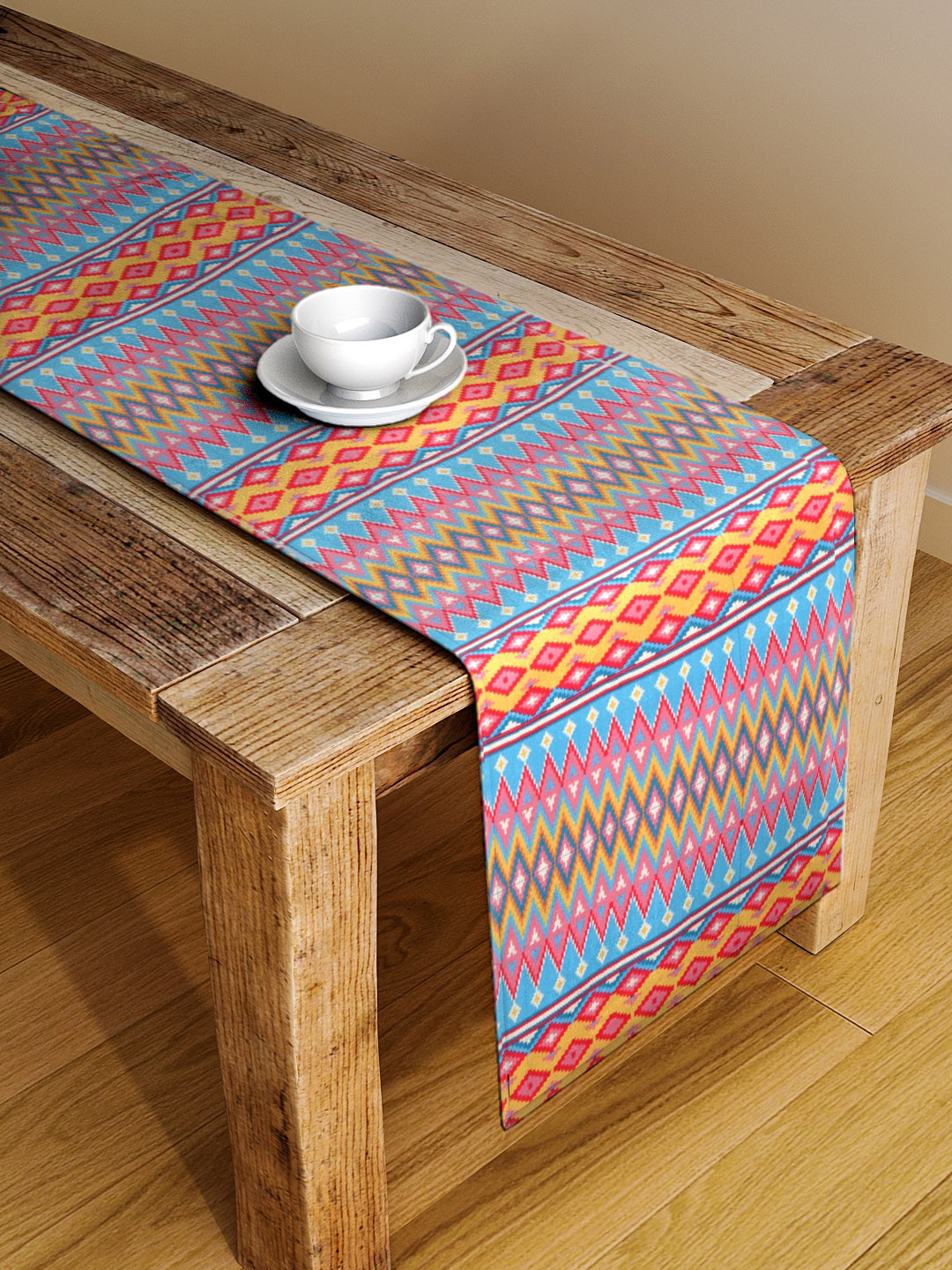 Alina decor Multicoloured Digitally Printed Table Runner