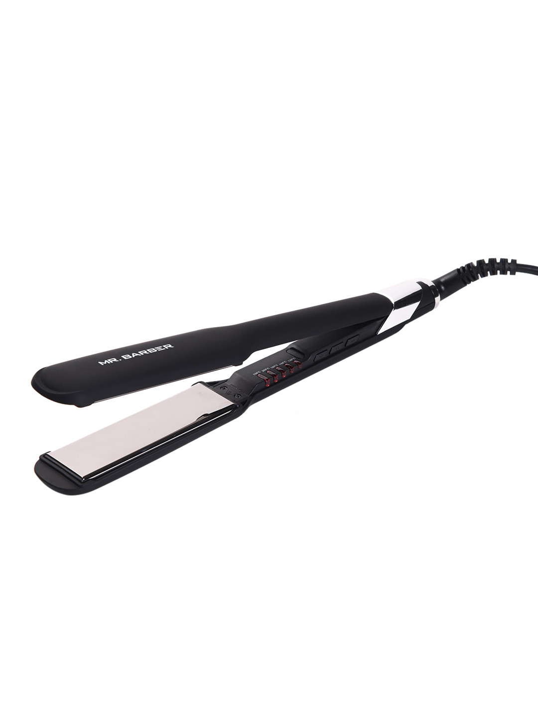 Mr. Barber Unisex Black Strait N Shine Plus Hair Straightener MB-SNP