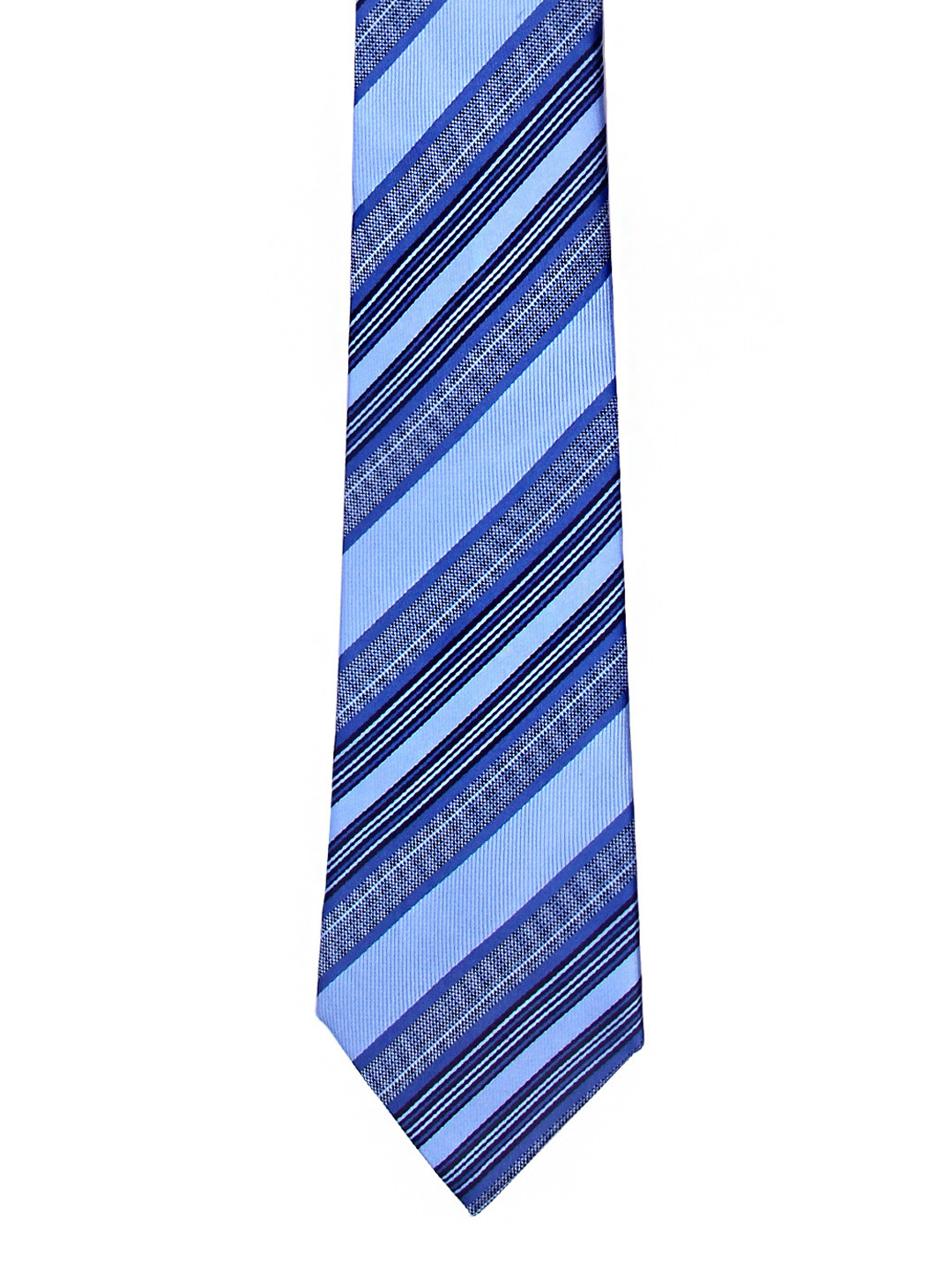 Tossido Blue Striped Broad Tie