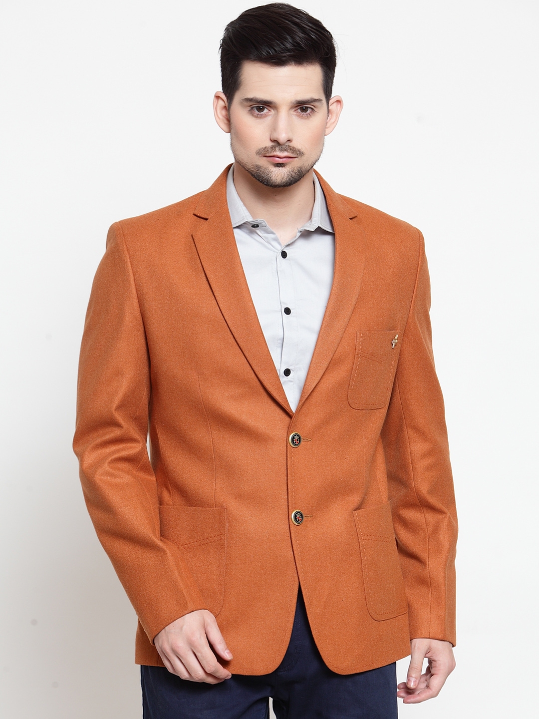 Orange blazer online mens