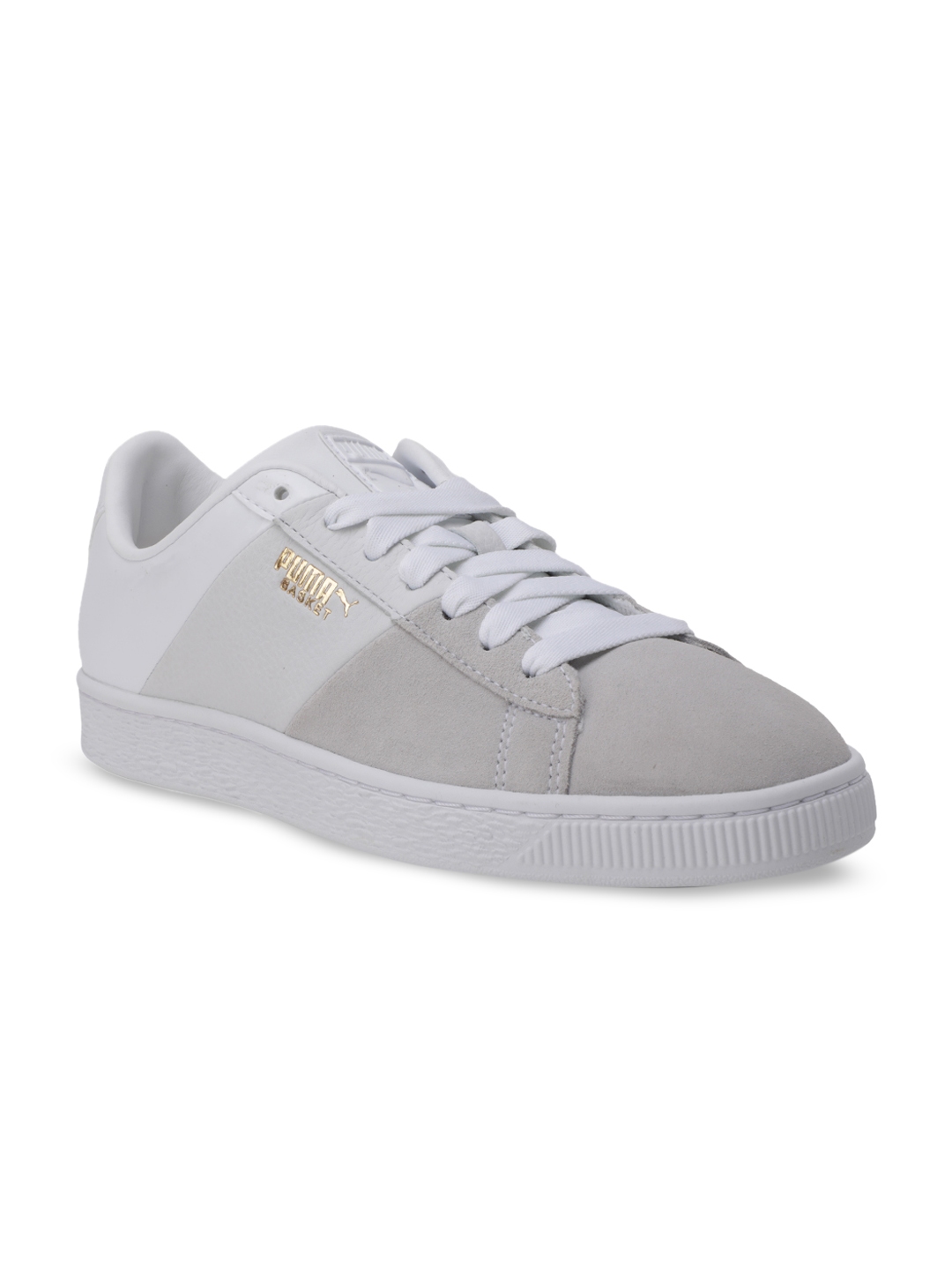 grey suede puma sneakers