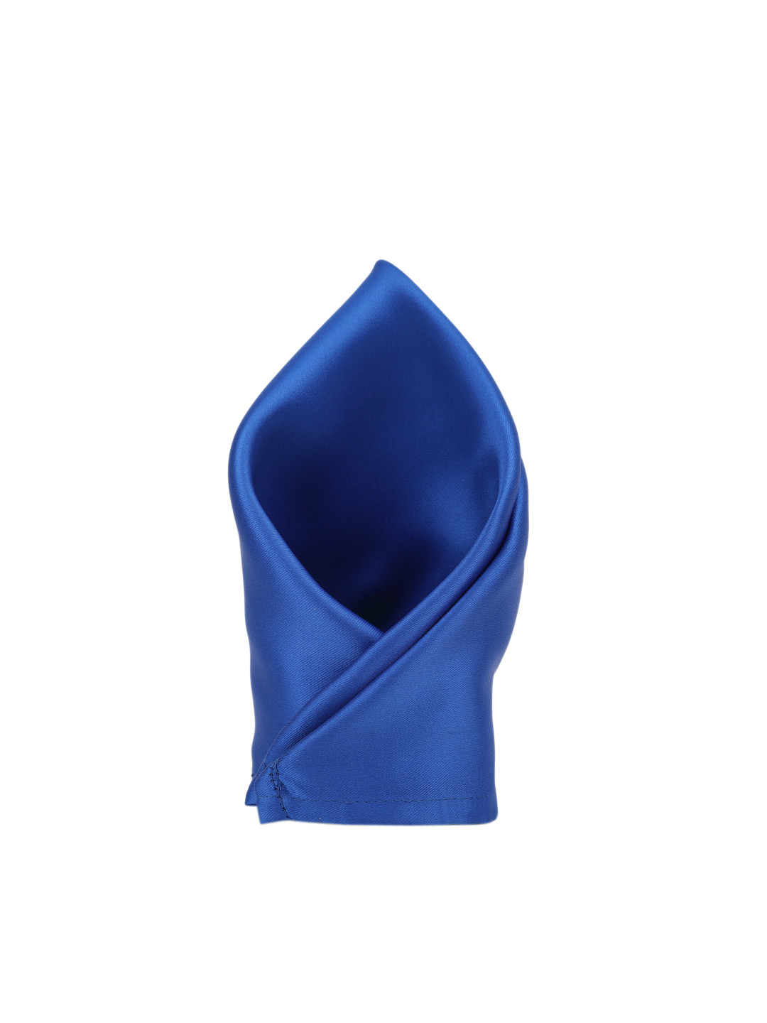 Peter England Men Blue Solid Pocket Square