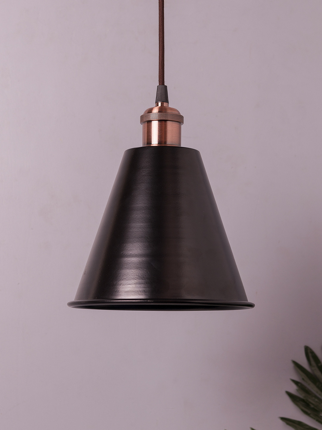 Homesake Black Solid Handcrafted Hanging Light