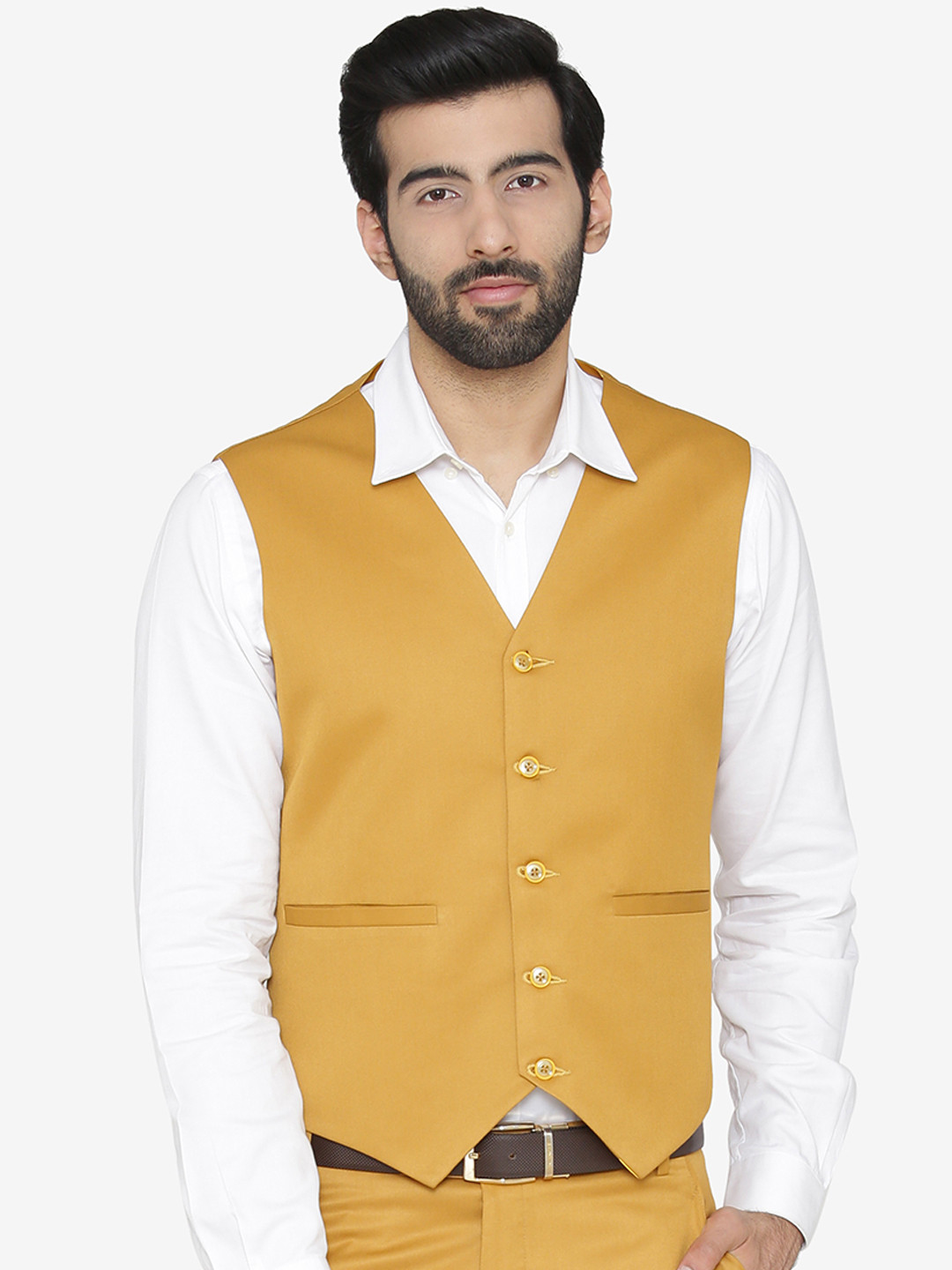 Protext Solid Men s Waistcoat Best Price in India Protext Solid Men s