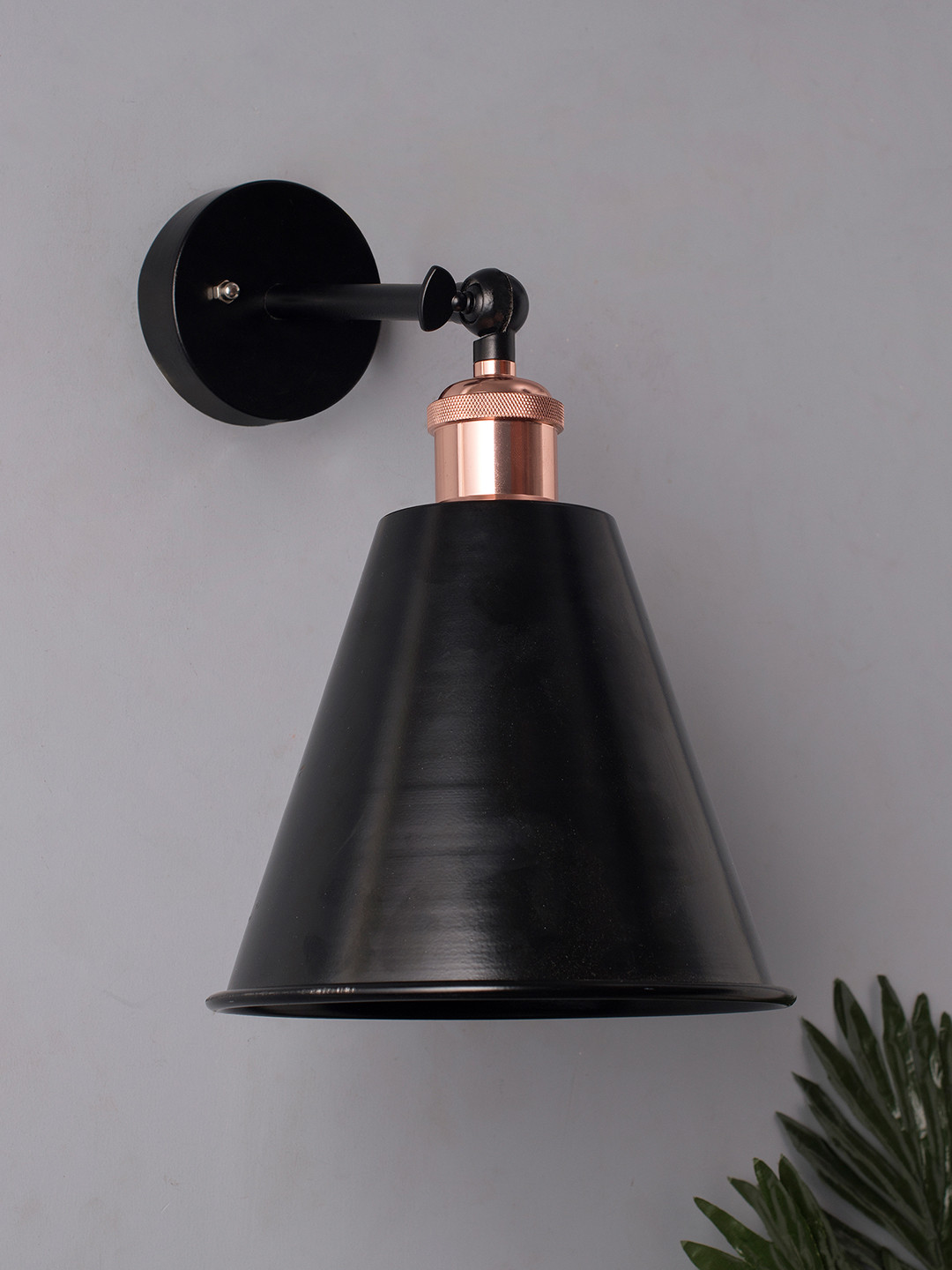 Homesake Black Solid Handcrafted Guard Swing Arm Light