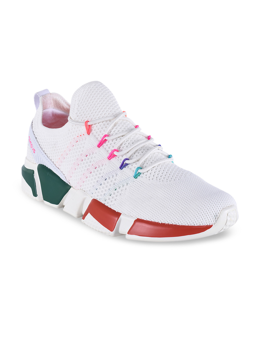 Campus Women White SUNSHINE Mesh Running Shoes