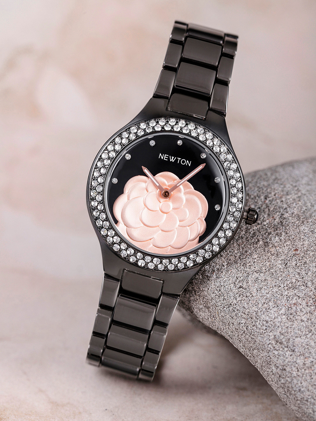 Newton Women Black Analogue Watch WPBK041i