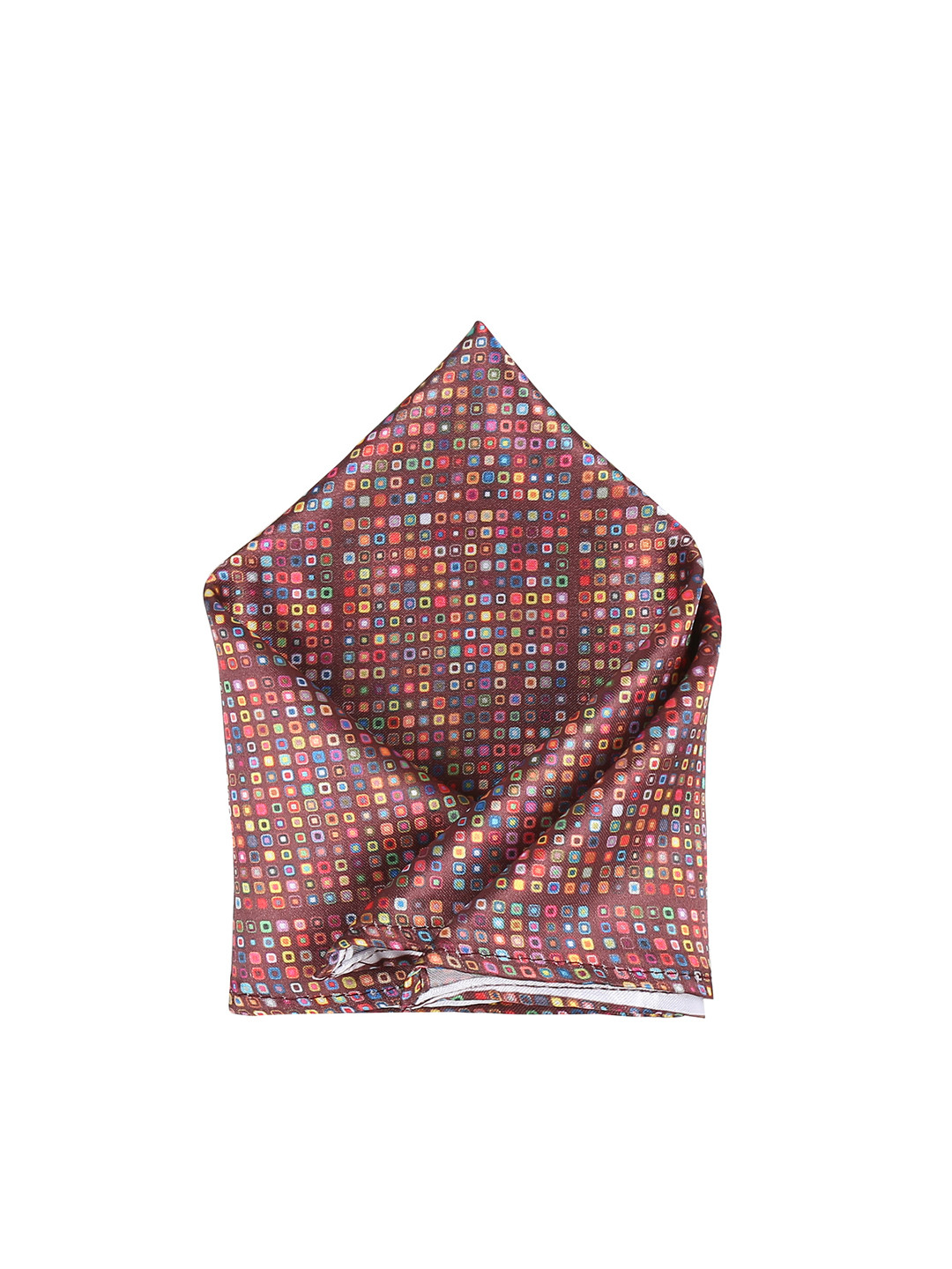 Blacksmith Men Multicoloured Printed Pocket Square