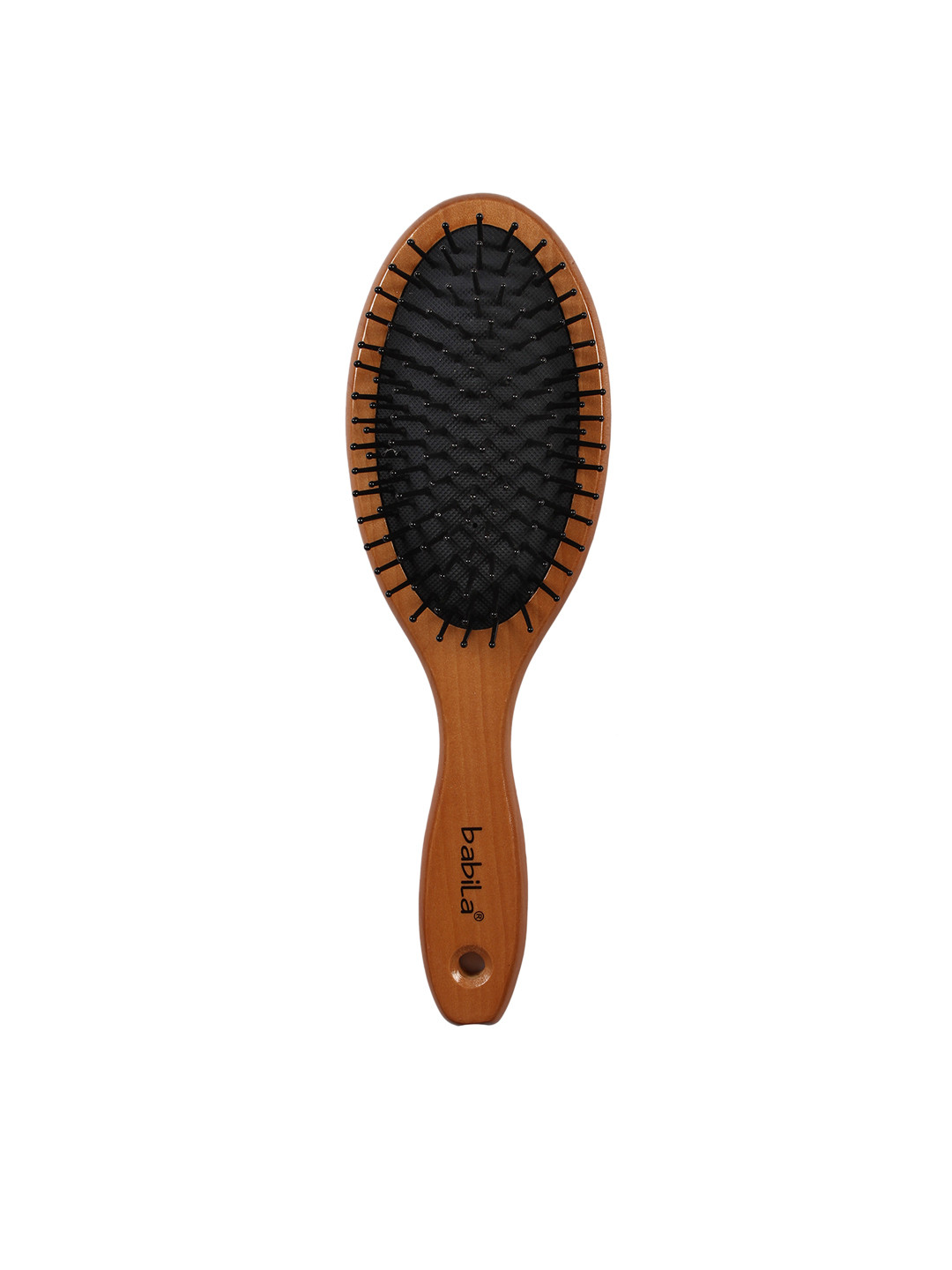 Babila Unisex Brown Paddle Hair Brush