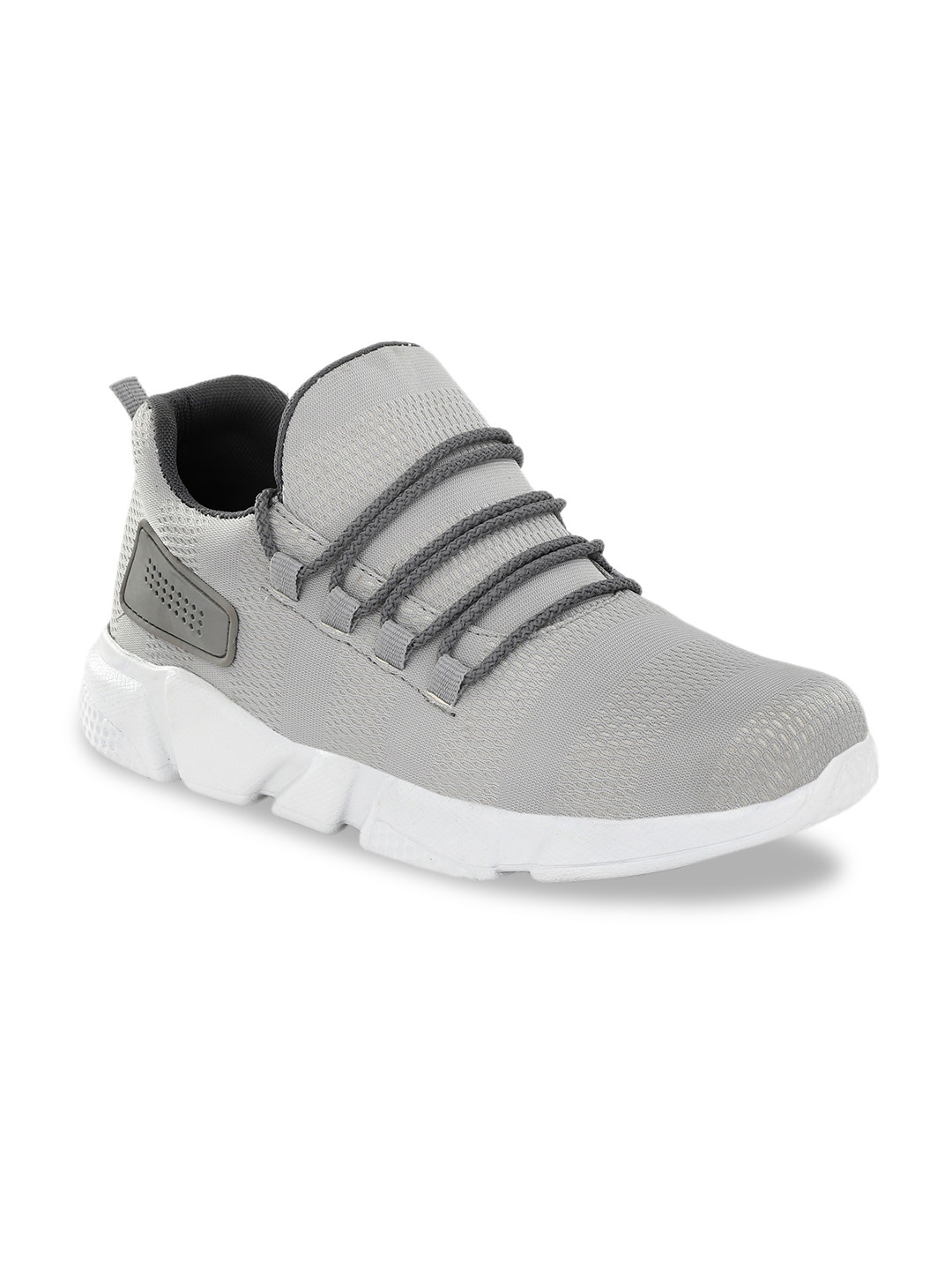 AfroJack Men Grey Lightweight Sneakers