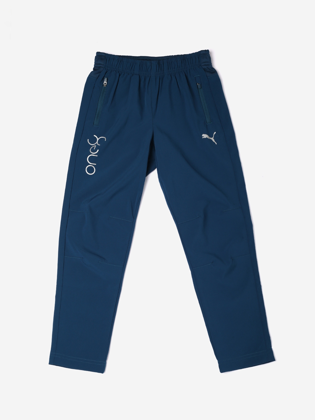 Buy One8 X PUMA Boys Blue Solid VK Active Track Pants Track