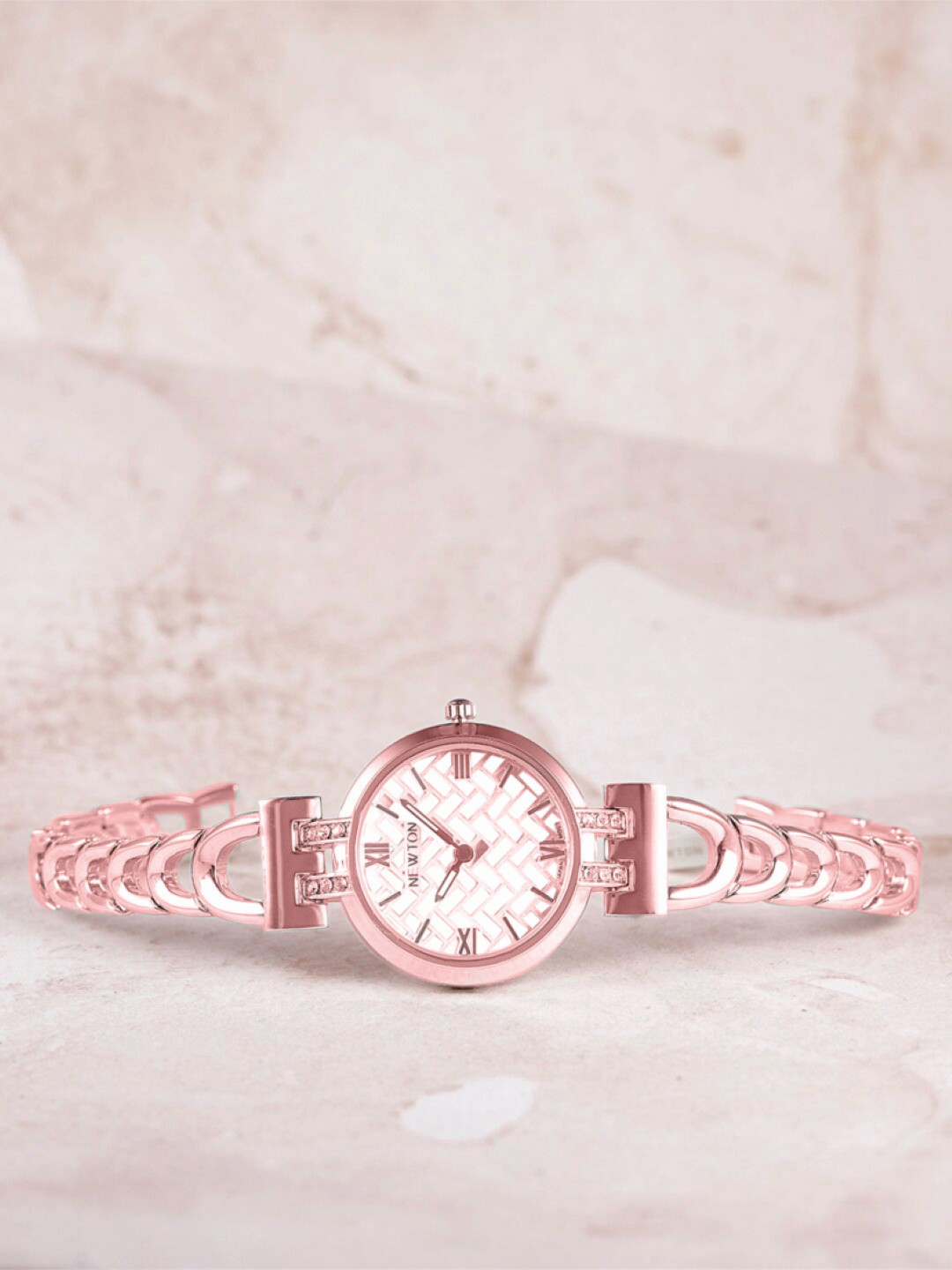 Newton Women Rose Gold Analogue Watch WPRG118