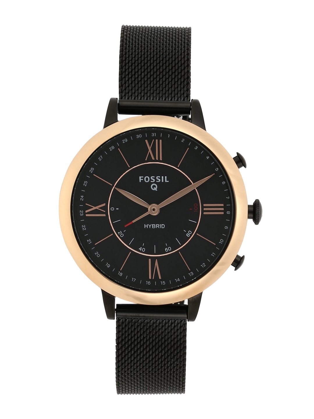 Buy Fossil Jacqueline Women Black Analog Hybrid Watch FTW5030 Smart Watches for Women 10708126 Myntra
