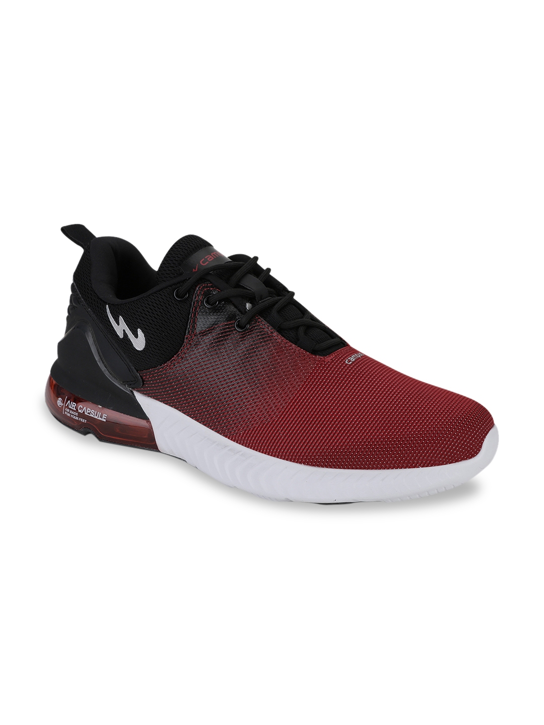 Buy Campus Men Red Black Mesh Styger Pro Running Shoes Sports Shoes for Men 10727246 Myntra