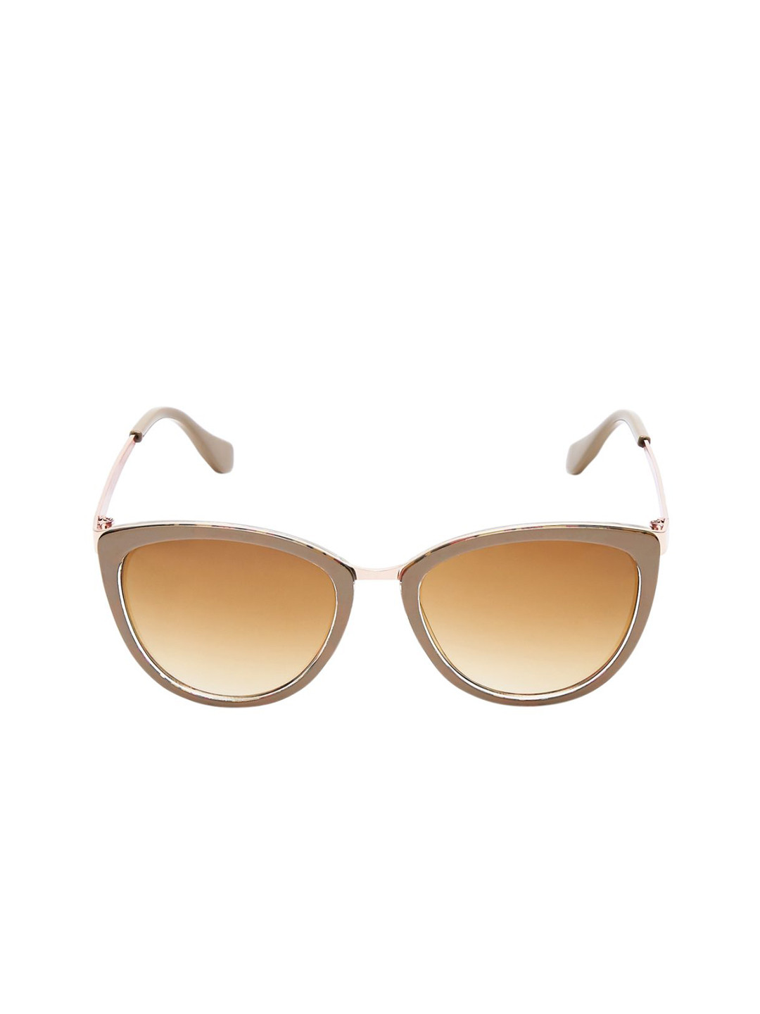 GIO COLLECTION Unisex Cateye Sunglasses G6890BRWX