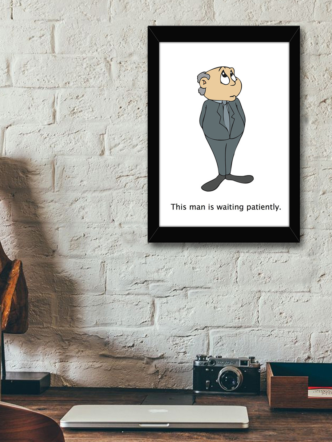 TIED RIBBONS Black & White Graphic Wall Art