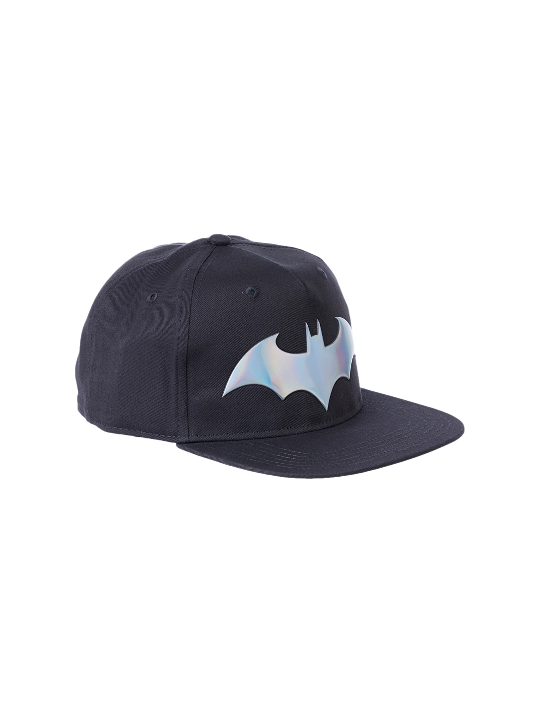 Batman Men Grey Printed Snapback Cap