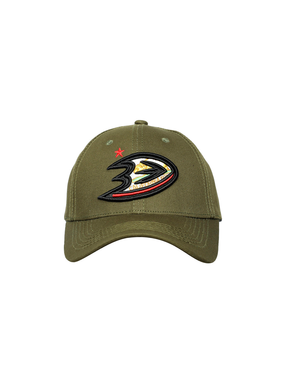 FabSeasons Unisex Olive Green Embroidered Baseball Cap