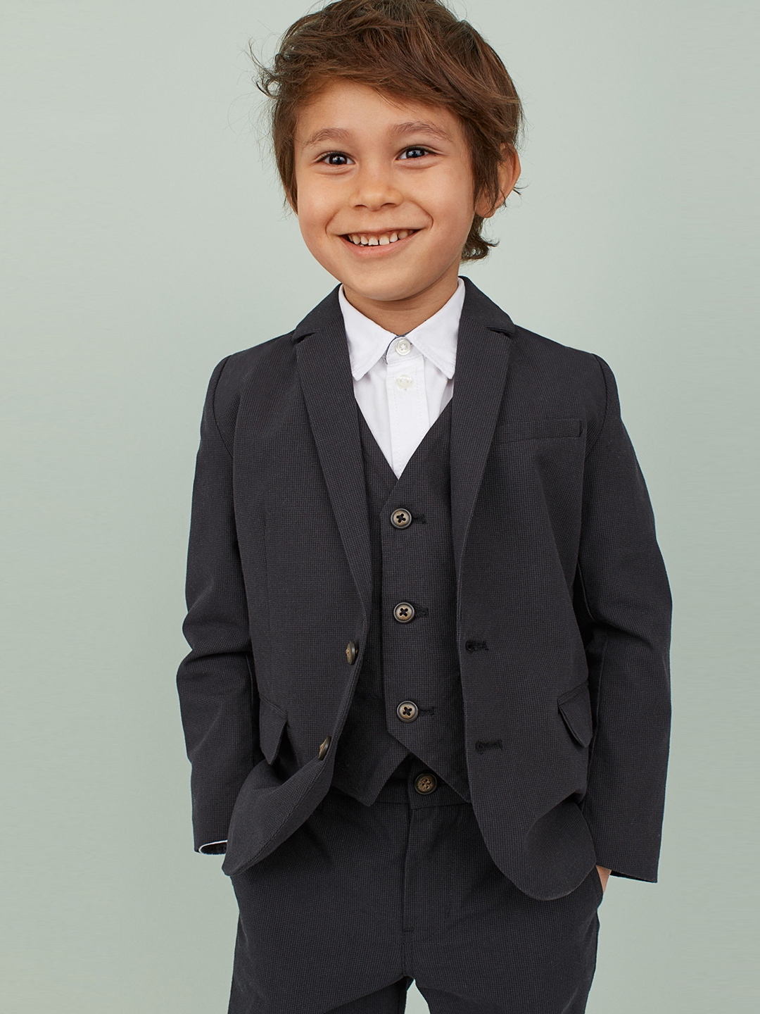 H and m boys blazer outlet