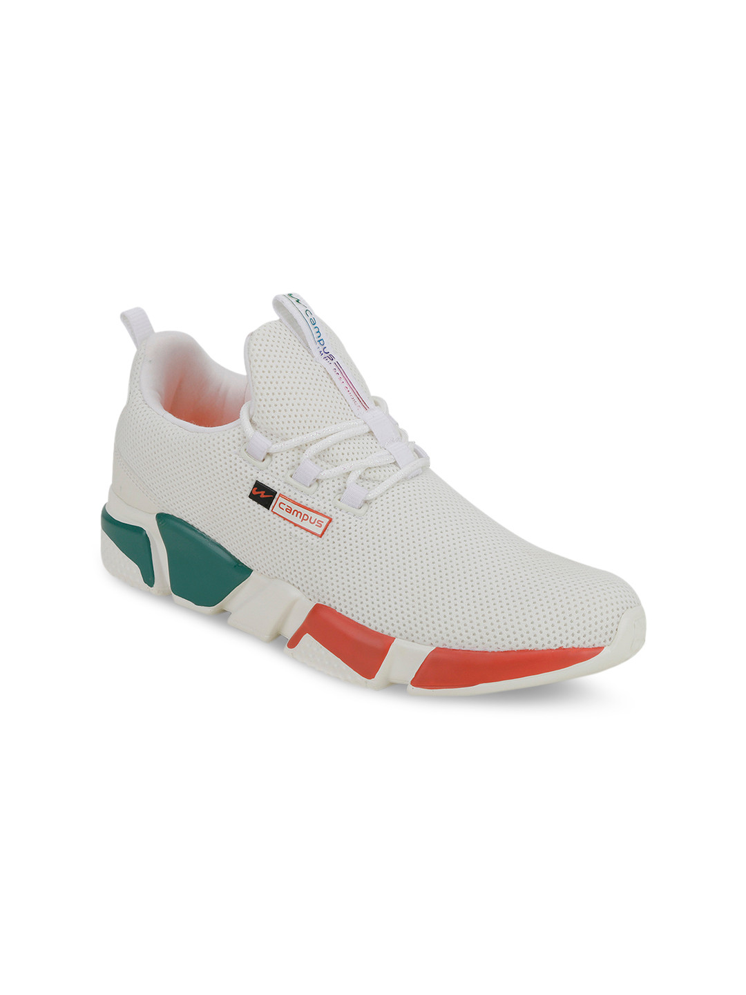 Campus Women White Mesh Alexa Running Shoes