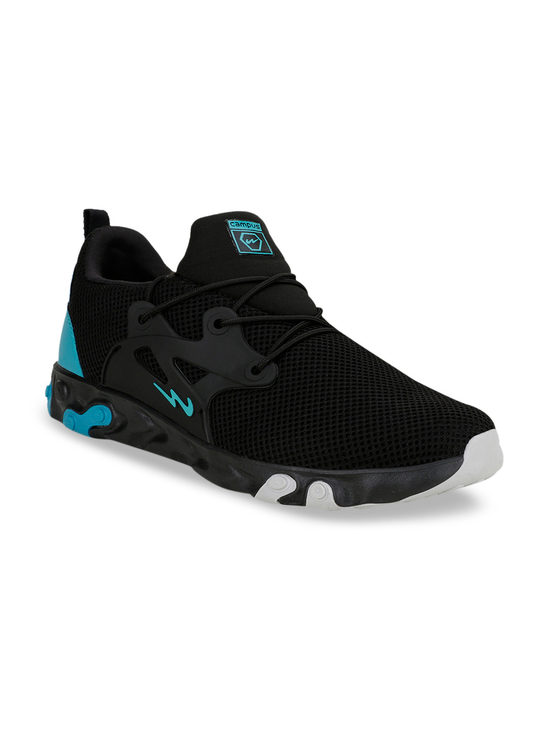 Campus Men Black EARTH Running Shoes