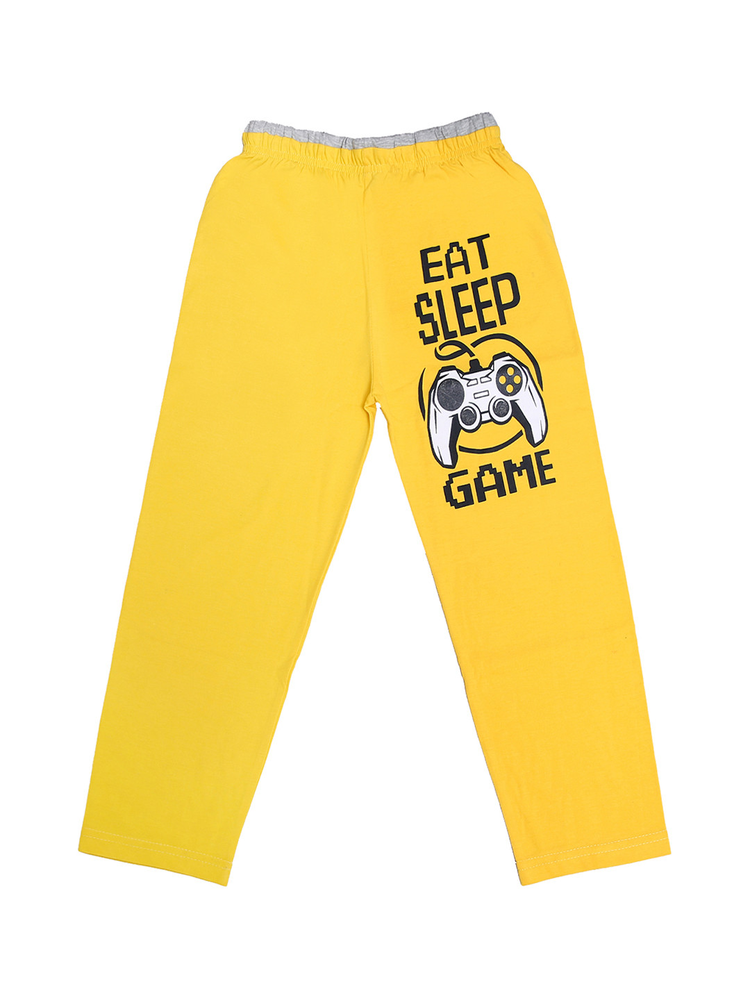 SWEET ANGEL Boys Yellow Printed Track Pant