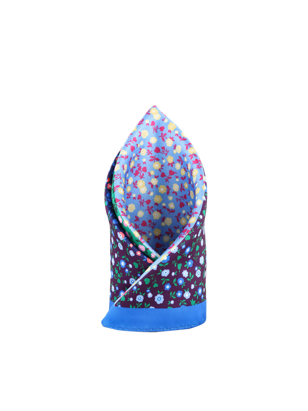 Alvaro Castagnino Men Multi-Coloured Printed Pocket Square