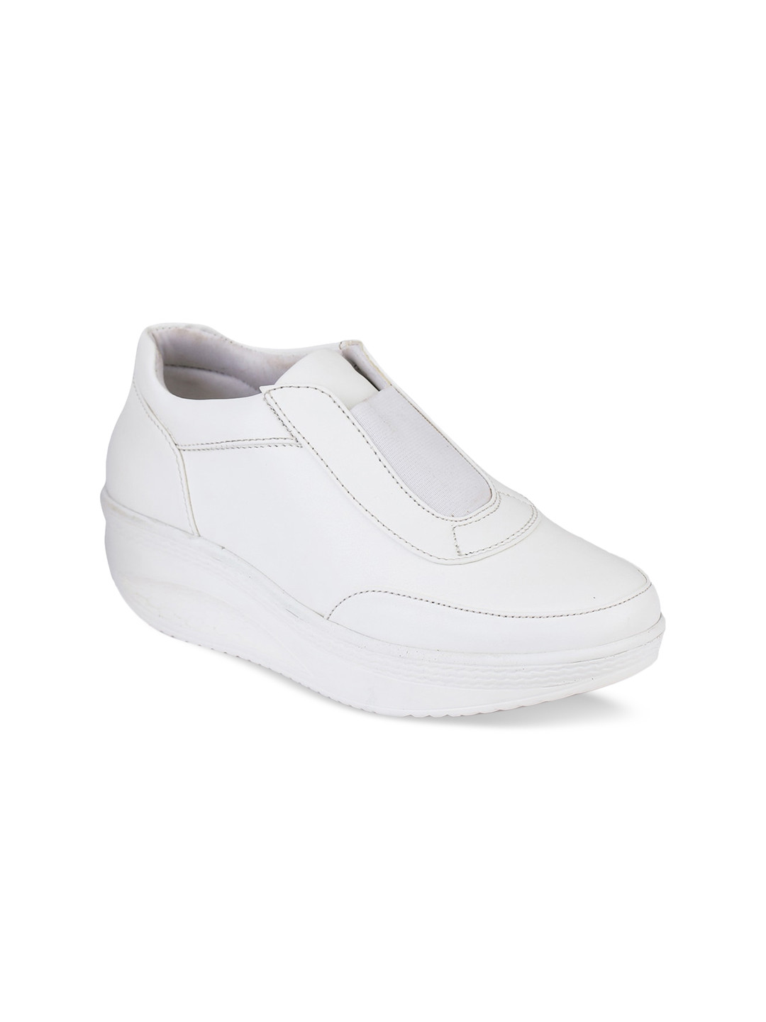 VALIOSAA Women White Sneakers
