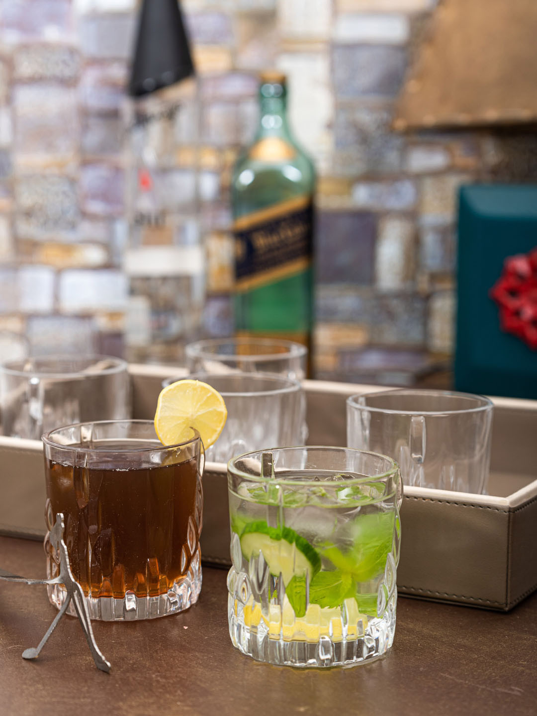 Roxx Transparent 12-Pieces Glass Tumbler Set