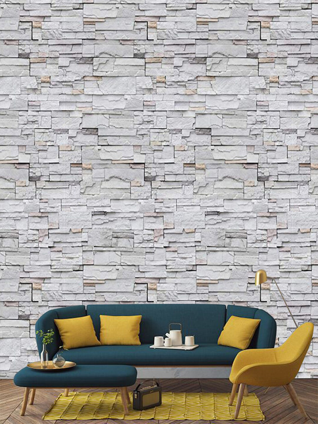 Jaamso Royals Grey Stone Grain Wallpaper