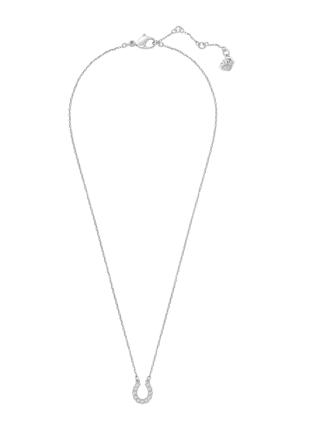 SWAROVSKI Rhodium-Plated Towards Necklace