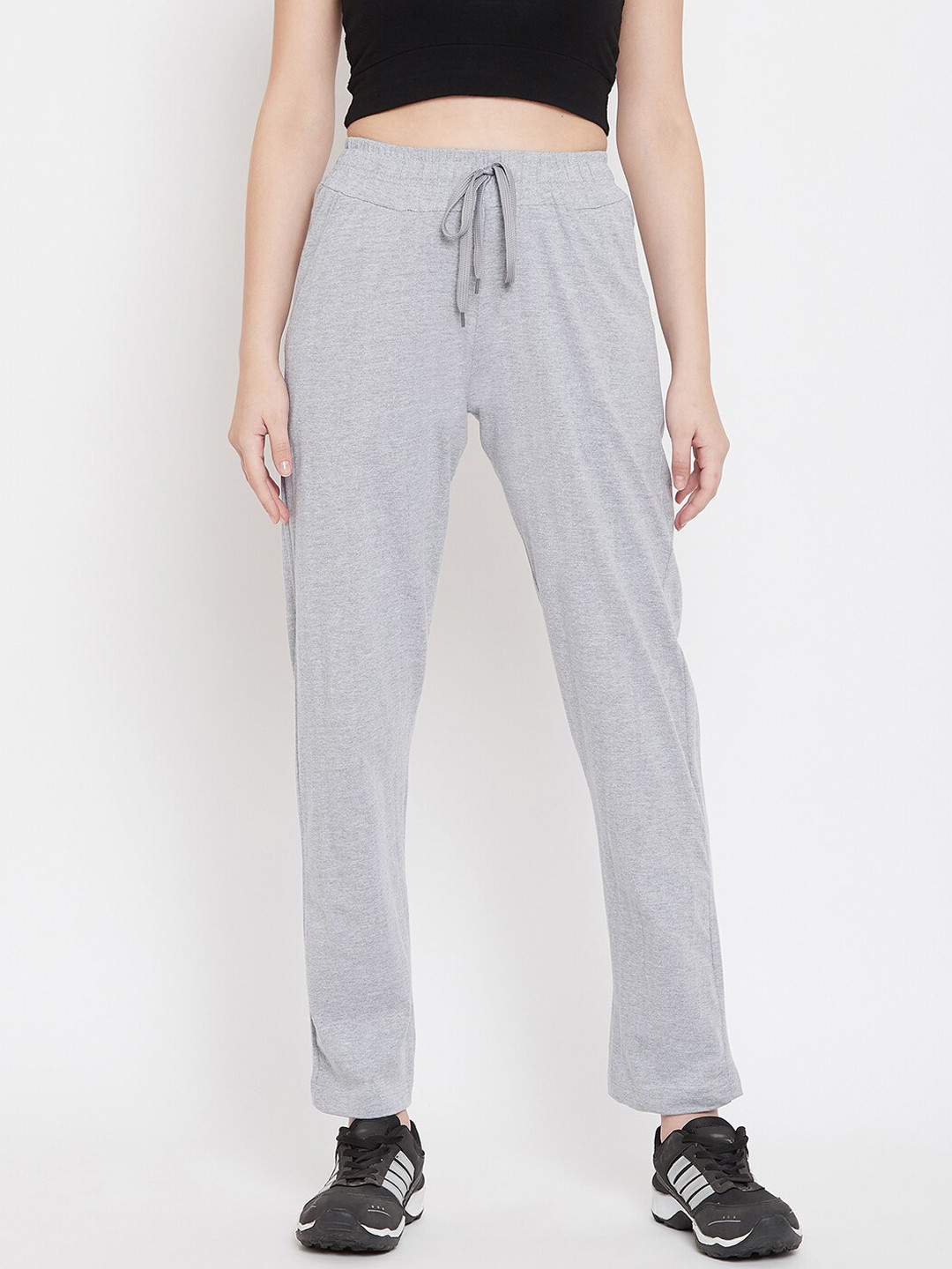 StyleStone Women Grey Solid Track Pants