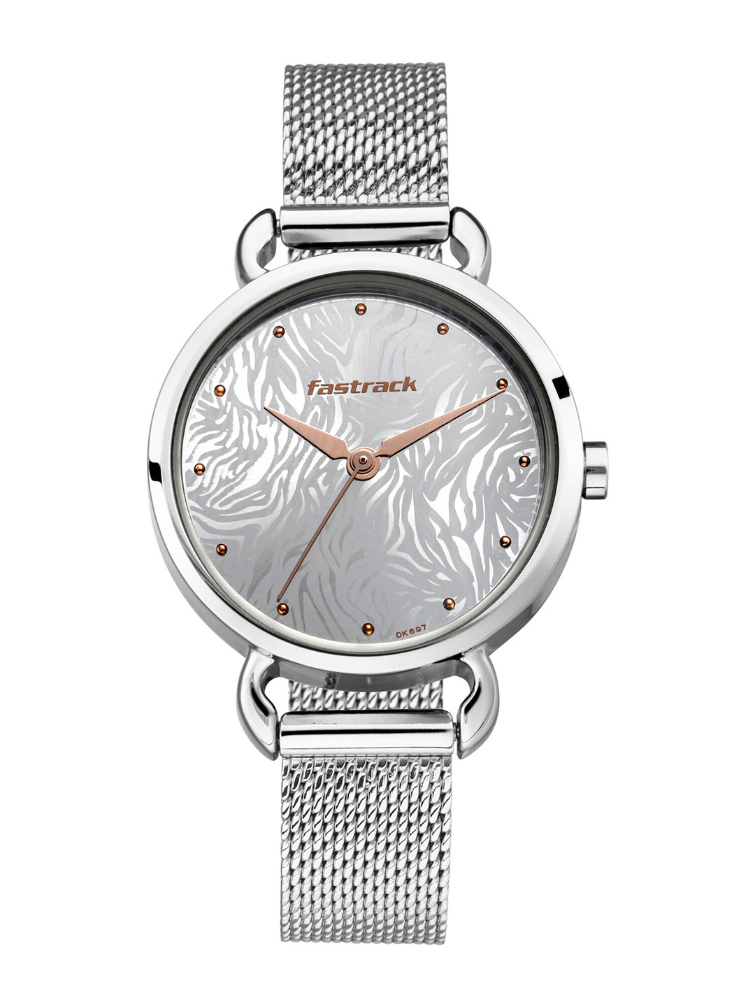 Fastrack Women Silver-Toned Analogue Watch 6221SM01
