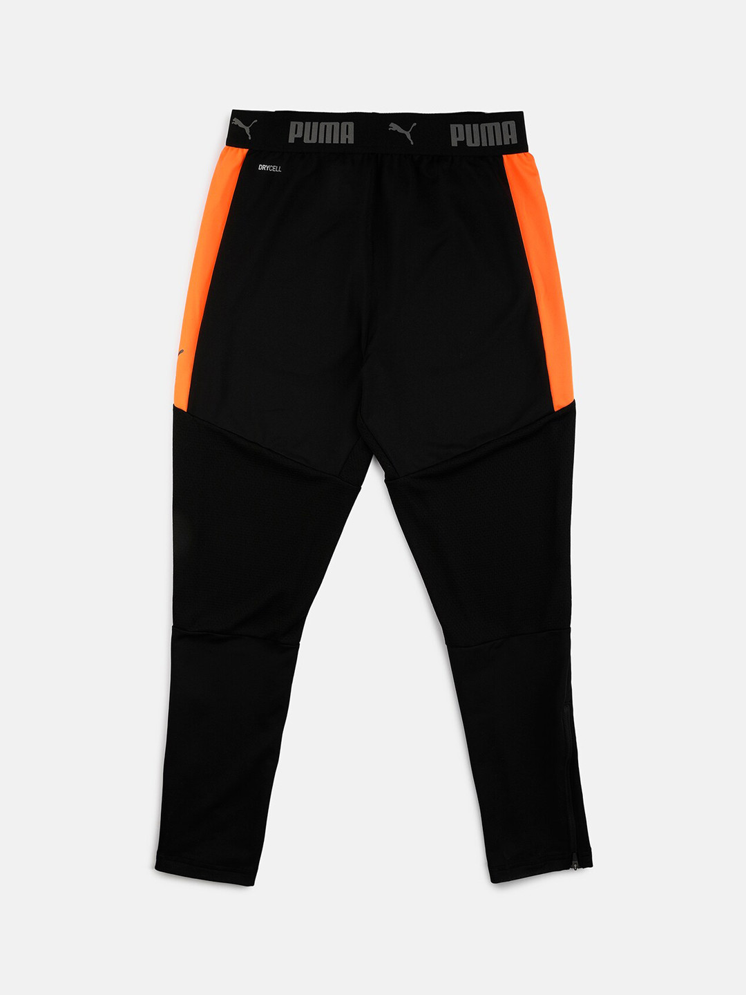 Puma Boys Black Solid ftblNXT Knitted Slim Fit Pants