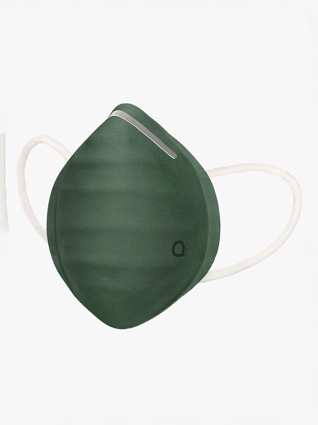 Amante Adults Green Solid 5-Ply Ultra-light Contoured Fit Mask