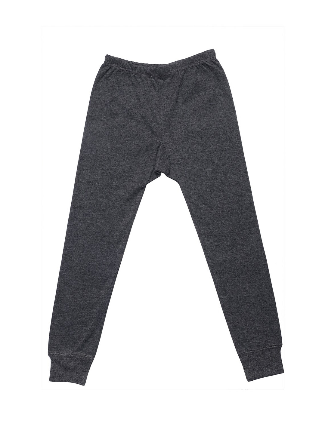 MACK JONNEY Kids Charcoal Grey Solid Thermal Bottom