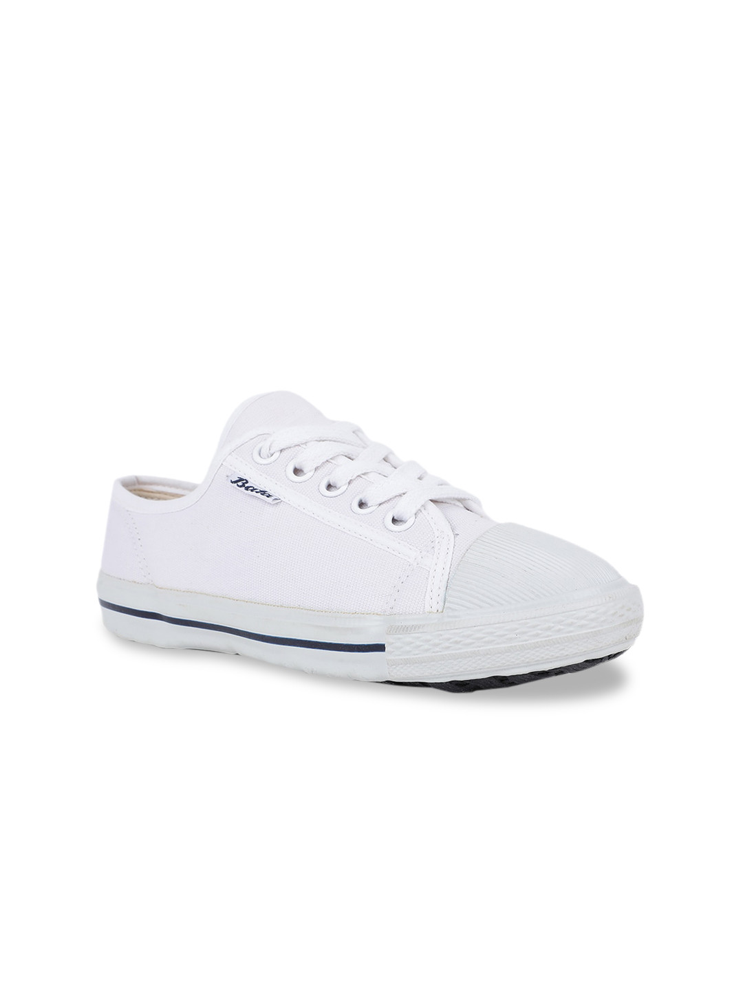 Bata Boys White Sneakers