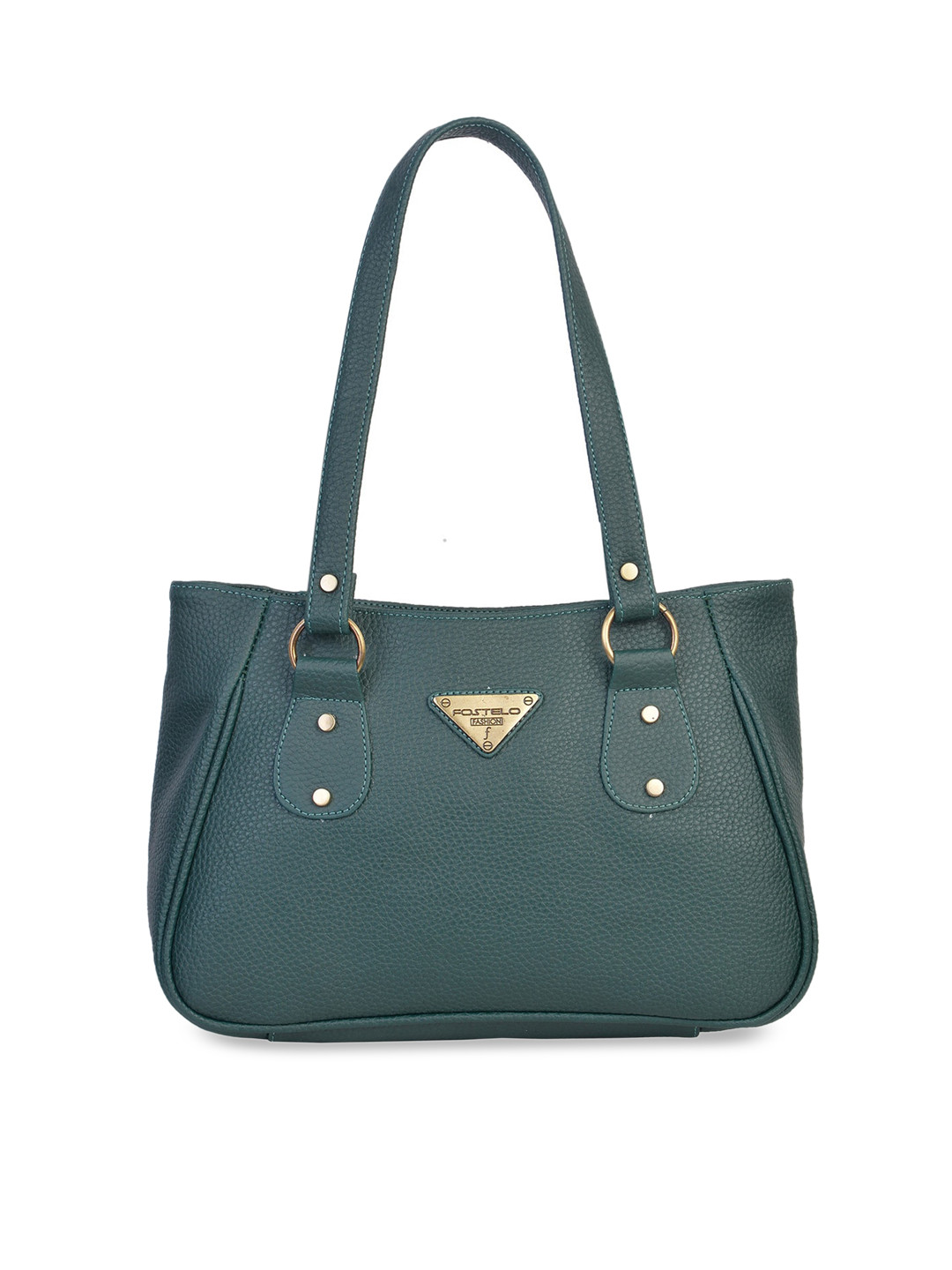 Fostelo Green & Green Solid Shoulder Bag