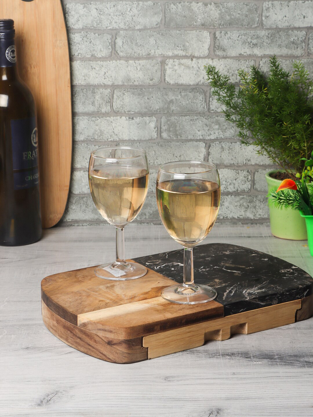 CDI Set of 6 Transparent Wine Glasses