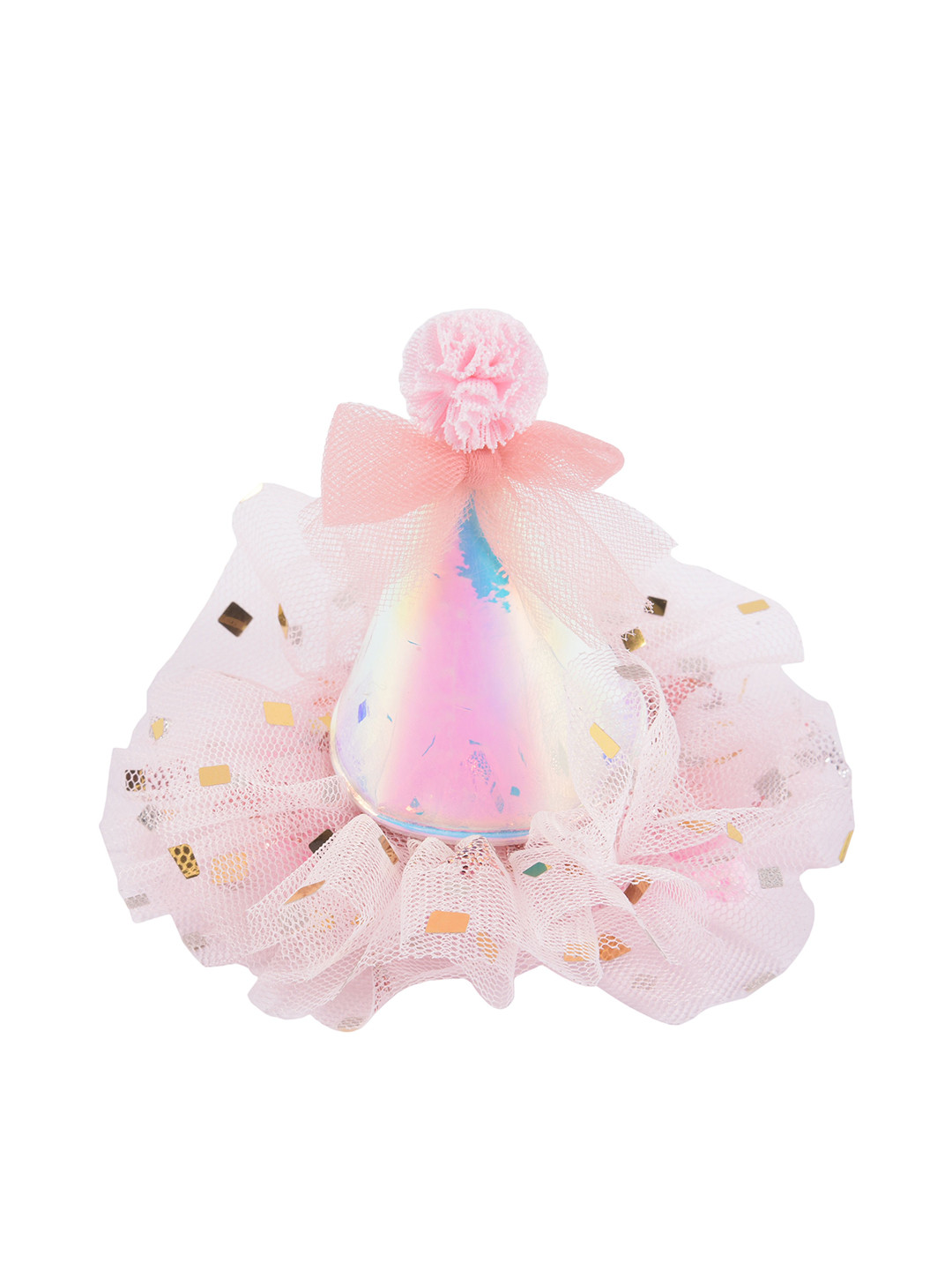 Yellow Bee Pink Embellished Hairband