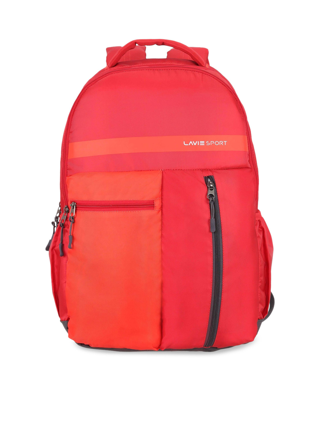 LAVIE SPORT Unisex Red Solid Backpack