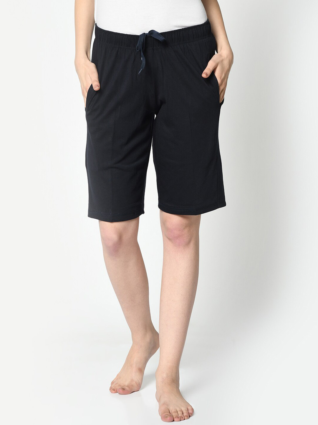 MACK JONNEY Women Blue Lounge Shorts