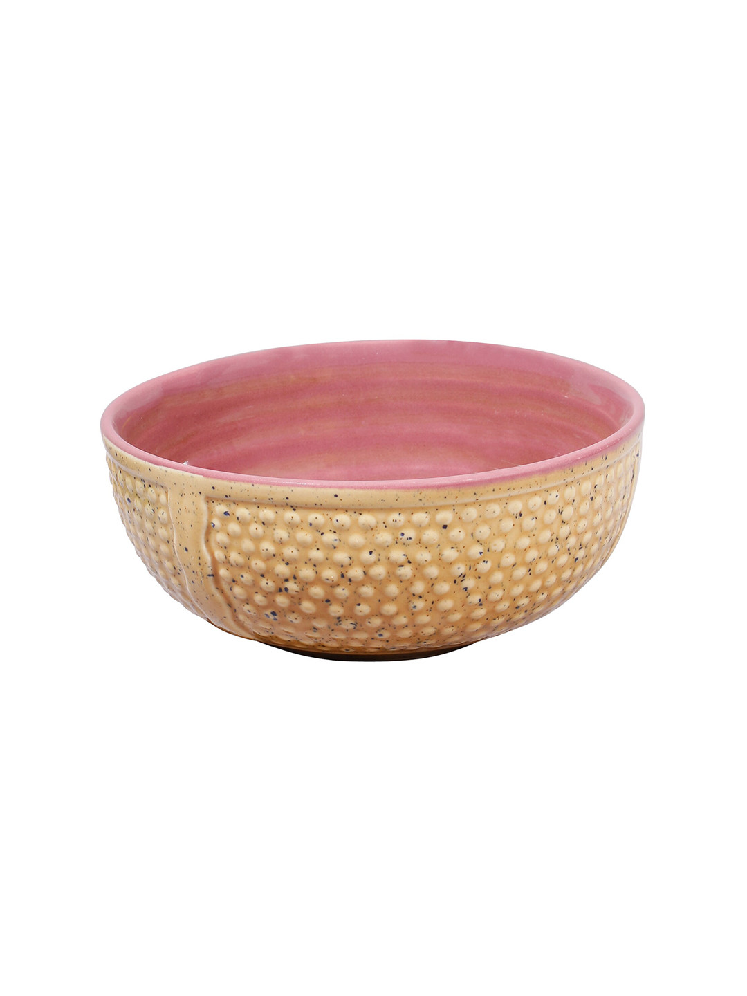 MIAH Decor Brown Textured Ceramic Bowl
