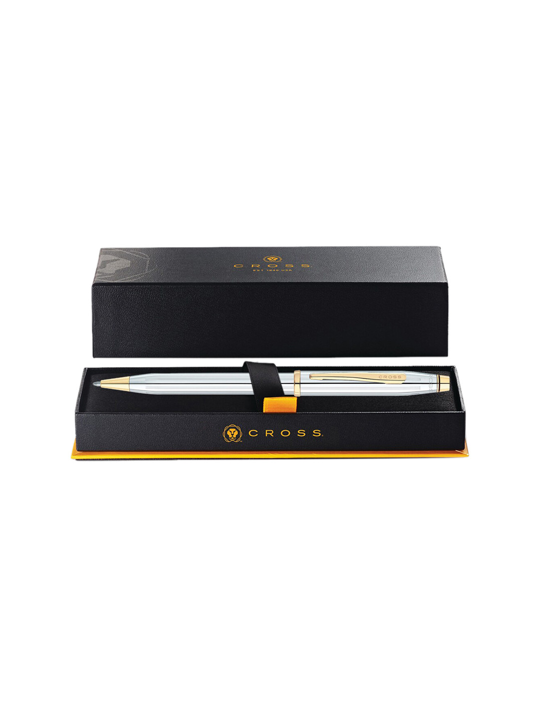 Cross Silver-Toned & Gold-Toned Century II Medalist Ball Pen With Gift Box