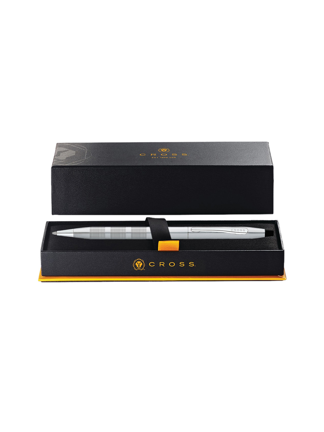 Cross Brushed Chrome Century Ballpoint Pen