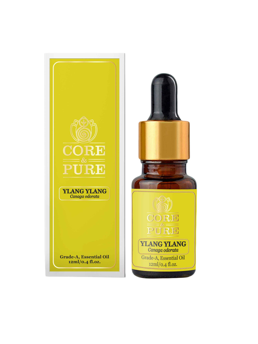 CORE & PURE Unisex Ylang Ylang Grade-A Essential Oil