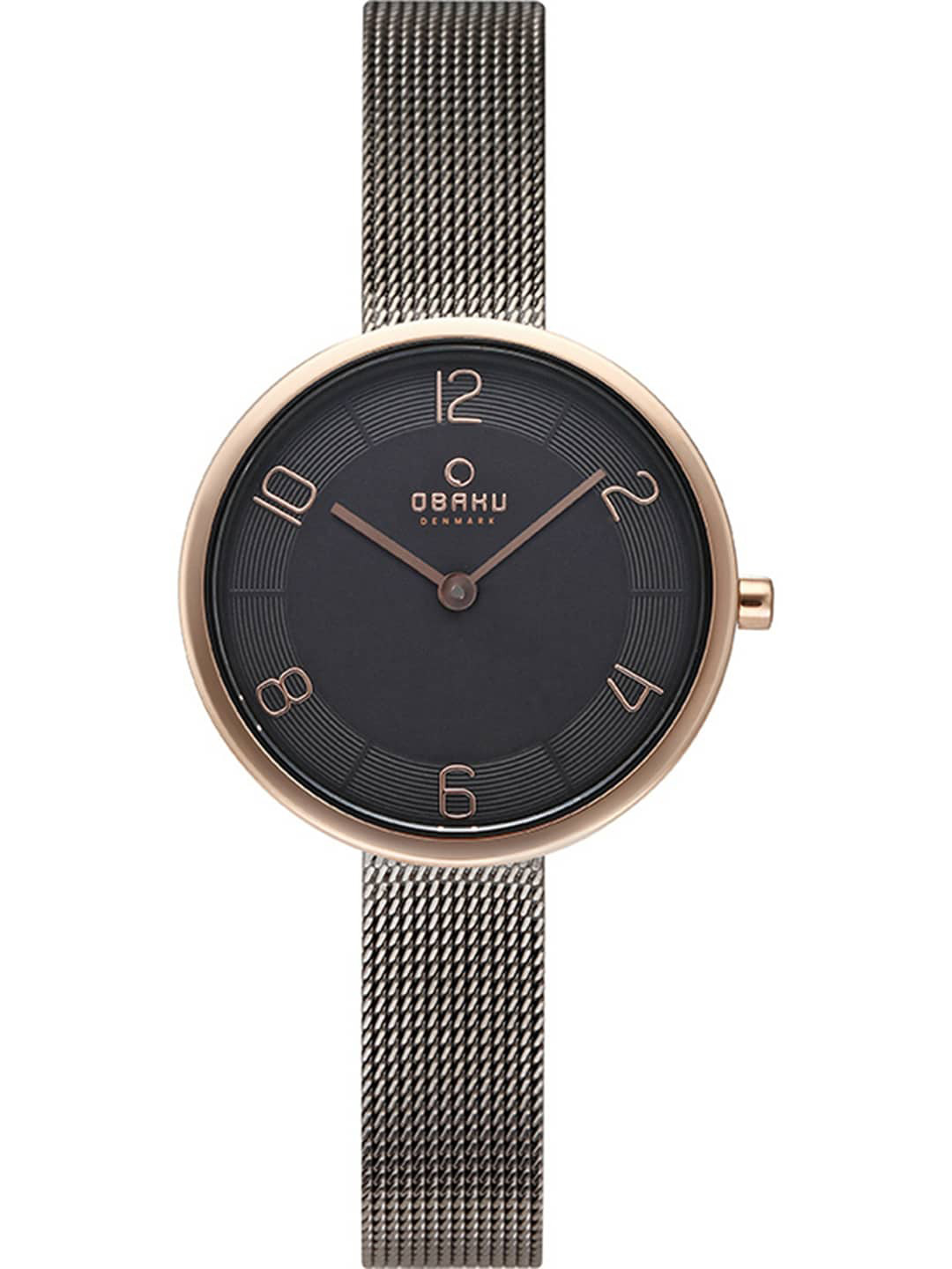 Obaku Women Charcoal Grey Vand Granite Analogue Watch V195LXVJMJ